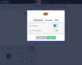 Odoo POS Forced Questions
