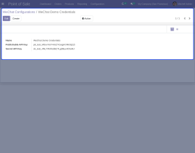 Odoo POS WeChat Payment Acquirer