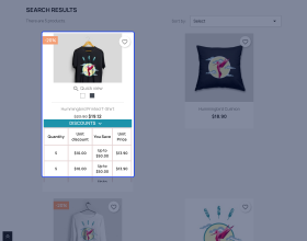 Prestashop Quantity Discount Block