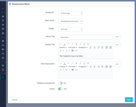 Prestashop Advance Reassurance Block