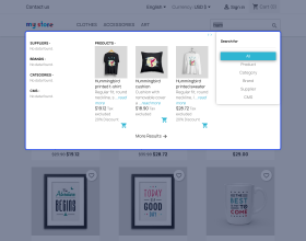 Prestashop Advanced Search