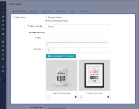 PrestaShop Marketplace Pack Product