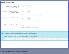 Prestashop Affiliate Program