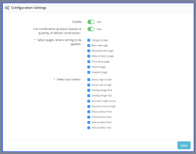 Prestashop Advanced Product Sorting