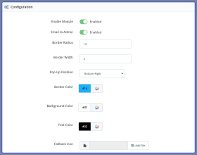 Prestashop CallBack Request