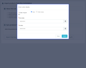 Prestashop Etsy Connector