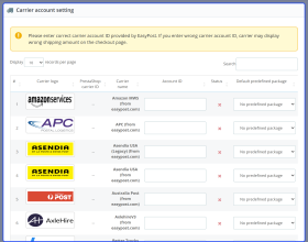 Prestashop EasyPost Shipping