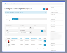 Opencart Marketplace Multi Tenant Web To Print