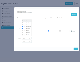 Prestashop Advanced Restrict Payment Methods Pro