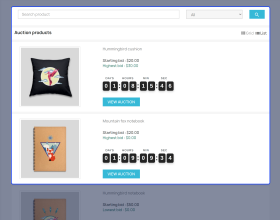 PrestaShop Product Auction 
