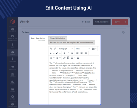 Magento 2 Multi Vendor ChatGPT Content Generator