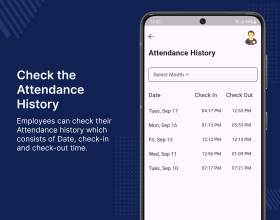 Odoo Attendance Mobile App