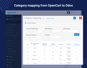 Opencart Odoo Connector