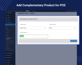 WooCommerce POS Complimentary Goods