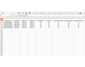 Odoo Print Payslip Excel Report