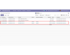 Odoo Merge Similar Packaging Product
