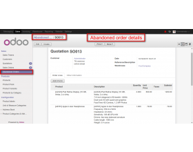 Odoo Website Abandoned Cart Recovery