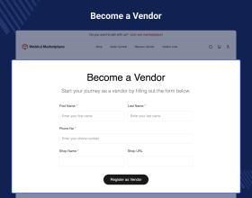 WooCommerce Multi Vendor Marketplace