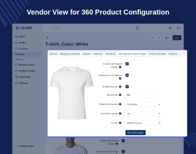 CS-Cart 360 Degree Product Images