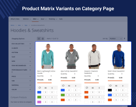 Product Matrix Variants for Magento 2