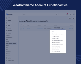 CS-Cart WooCommerce Connector