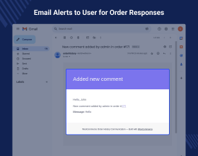 WooCommerce Order History Communication