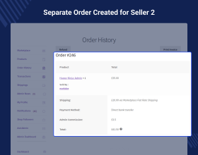 Marketplace Split Order for WooCommerce