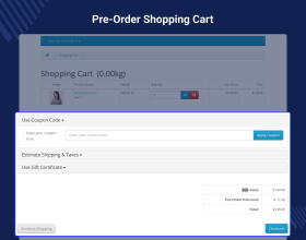 Opencart Pre Order Pro