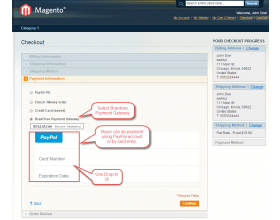 Magento (OpenMage) Braintree Payment Gateway