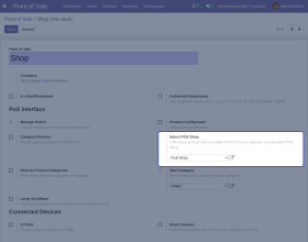 Odoo POS Multi Shop