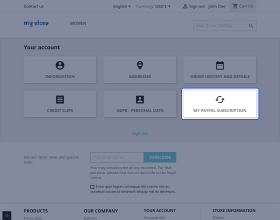 PrestaShop PayPal Recurring Payment Gateway