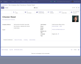 Odoo Website Portal Account Access