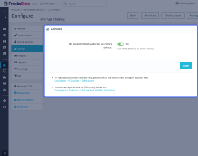 Prestashop One Page Checkout