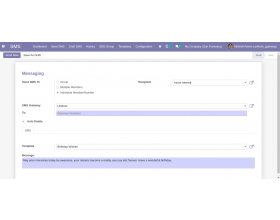 Odoo Unifonic SMS Gateway
