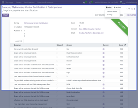 Odoo Print Survey Answers Pdf