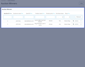 PrestaShop Product Auction 