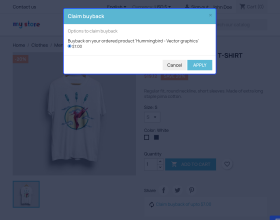 Prestashop Buyback Program