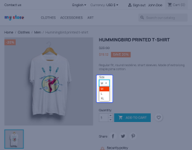 Prestashop Hide or Disable Attributes Without Stock