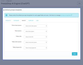 Prestashop AI Engine (ChatGPT)