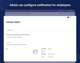 Odoo Attendance Mobile App