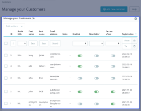 PrestaShop Private Shop