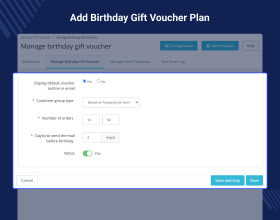 Prestashop Birthday Gift Voucher