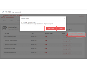 Restaurant Table Management for Shopify