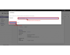 Odoo Mass Mailing With Other Outgoing Server