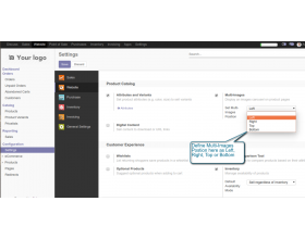 Odoo Website Redefine Multi Images Position