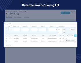 PrestaShop Prepare Picking List | Order Preparation