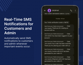 Bagisto SMS Notifications