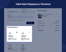 Laravel eCommerce Multi-Tenant B2B Marketplace Table Rate Shipping