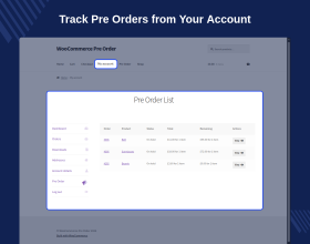 WooCommerce Pre Order Plugin