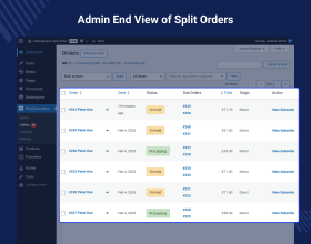 Marketplace Split Order for WooCommerce